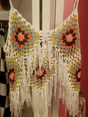 Crocheted Tank Top